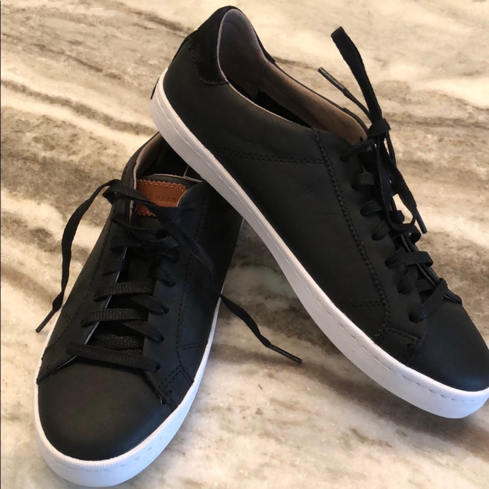 Cole Haan black leather shoes